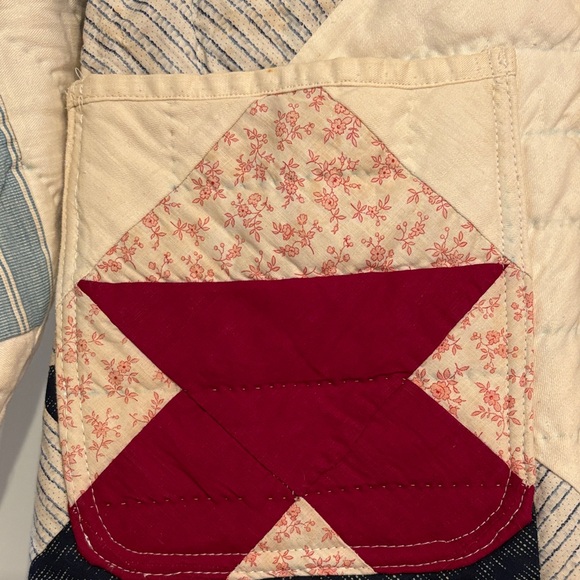 Psychic Outlaw Depression Era Lantern Quilt Patchwork Coat - Picture 6 of 16